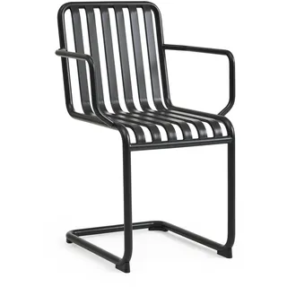 HAY Palissade Cantilever Armlehnenstuhl grau