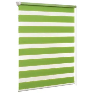 Doppelrollo Doppelrollo Klemmfix Duo Rollo ohne Bohren Seitenzug inkl. Klemmträger, ventanara grün 100 cm x 150 cm