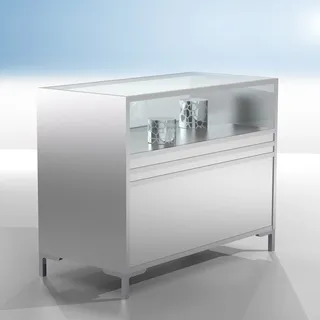 BST Thekenvitrine Link V1212 mit Unterschrank