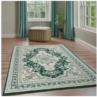 OTTO home Oriental Kurzflorteppich 60 x 110 cm Dunkelgrün