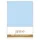 Mako-Feinjersey 90 x 190 - 100 x 200 cm hellblau