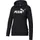 Essentials Logo Terry-Hoodie Damen black XL