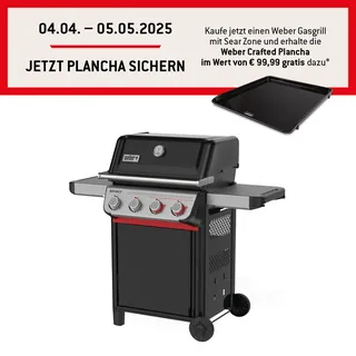 WEBER Gasgrill Spirit E-425 GBS Schwarz