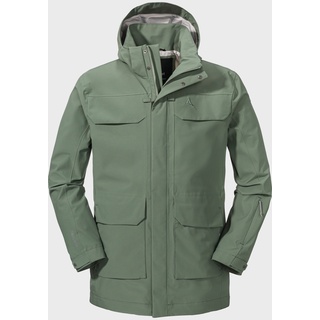 Outdoorjacke SCHÖFFEL "Jacket Geneva M" Gr. 52, grün (6970, grün) Herren Jacken Outdoorjacken