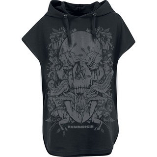 Rammstein T-Shirt - Amour - S bis M - für Damen - Größe S - schwarz  - Lizenziertes Merchandise! - S