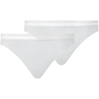 CHANTELLE Tanga 2 St. Weiß XL
