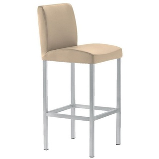 Mayer Sitzmöbel Barhocker myPRO-IN 1154 Finca, bis 150 kg belastbar, Sitzhöhe 65 cm, Kunstleder-Bezug beige|braun
