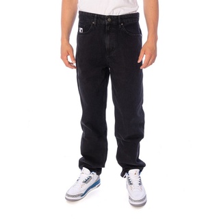 Karl Kani Slim-fit-Jeans Karl Kani Small Signature Baggy Jeans Herren Hose vintage black 17731 (1-tlg) schwarz 38