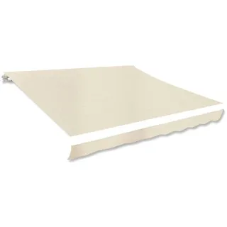 vidaXL Markisenbespannung Canvas 300 x 250 cm creme