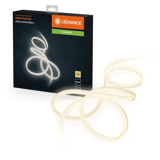 LEDVANCE Lichtschlauch Kunststoff, Metall 500 cm inkl. LED 29 W 1700 lm Warmweiß IP65