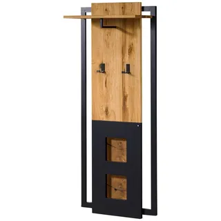 MASSIVMOEBEL24.DE Wandgarderobe KITZBÜHEL Wildeiche