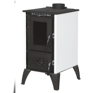 EEK A - Kaminofen mit Herdplatte 806 IGLO weiß - 10,6kW