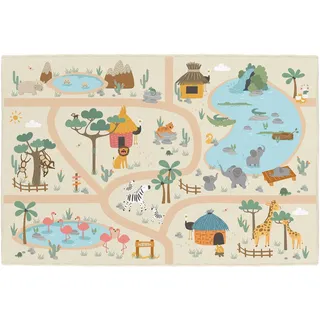 Achoka Little Savannah Kinderteppich 0 x 0 cm Multicolor
