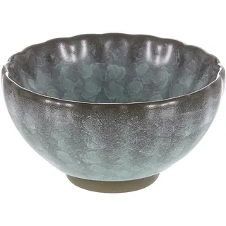 QUARKZMAN Japanische Matcha-Schale 4,23 Unzen Traditionelles Gong Fu Tee-Set Keramik Mate Teetasse Japanische Grifffreie Große Porzellan-Tasse für Tee Matcha Grüner, Cyan