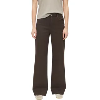 s.Oliver Suri High Rise Wide Fit Braun 38/30