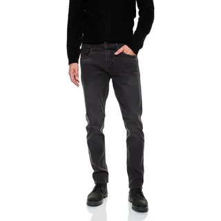 R-NEAL Slim-fit-Jeans Herren Jeanshose Cotton Stretch Business Streetwear Jeans Hose W36 / L32