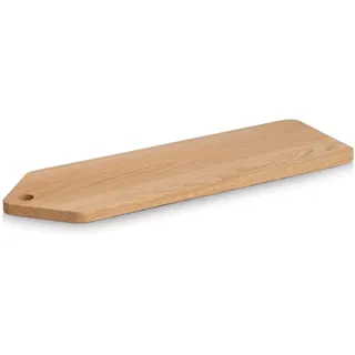 Zeller Schneide-/Servierbrett Eiche 1 47,5 x 15,2 x 1,5 cm Braun