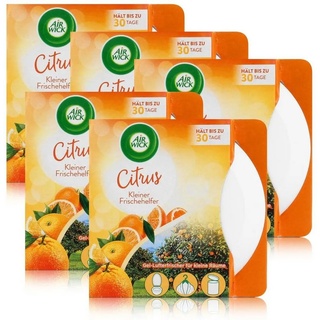 Air Wick Raumduft Air Wick Gel-Lufterfrischer Kleiner Helfer Citrus - Raumduft (5er Pack