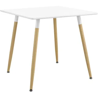 [en.casa] Hessen 80 x 74 x 80 cm weiß