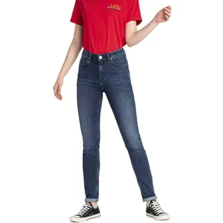 Lee Damen SCARLETT HIGH Skinny Jeans,, per pack Blau (SITKA WORN IN JQ), W26/L33 (Herstellergröße: 25/31) - 25W / 31L