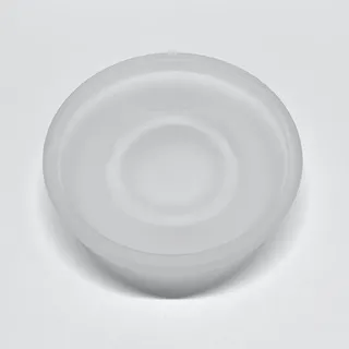 viverso Ersatzglas für Seifenschale rund satiniert