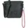 Vintage Crossbody Bag Kunstleder Black