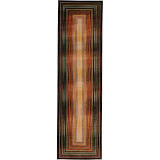 Teppich HEINE HOME Teppiche Gr. ca. 80/290 cm, (Läufer), 10 mm, 1 St., bunt Kurzflorteppich Teppich Webteppich Flachgewebeteppich Esszimmerteppiche Teppiche