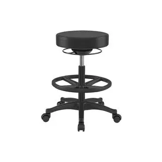 Bürohocker 59,5-81 cm schwarz