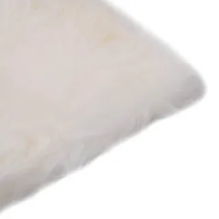 vidaXL Sitzkissen 40 x 40 cm Weiß