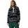 Printed Fleecejacke Schwarz XL