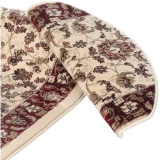 Peyer Syntex Stufenmatte Saphrina Allover 6974A beige 65 x 23,5 x 3,5 cm halbrund