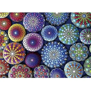 YSCOLOR Diamant Painting Diy 5D Stein Mandala Diamant Malerei Kits Für Erwachsene Full Drill Round Strass Diamond Art Craft Canvas 30x40cm