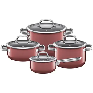 WMF Fusiontec Mineral Topf-Set 4-tlg. rose quartz