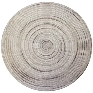Haus und Deko Platzset Platzset rund ca. 40 cm rund waschbar Tischset Untersetzer Bast melier, (1-St) beige