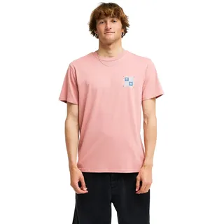 T-Shirt BILLABONG "Troppo", Herren, Gr. S, rosa (ash rose), Obermaterial: 70% Baumwolle, 30% Baumwolle., Shirts T-Shirt