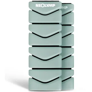 NEOLYMP Pilates Gewichtsmanschetten 2er Set – 1 kg Ankle Weights aus Silikon