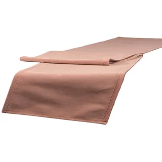 beties Tischläufer Samt&Sonders (1-tlg, 1 Stück Tischläufer), ca. 40x140 cm Samt Tischdekoration modern und edel altrosa rosa 40 cm x 140 cm