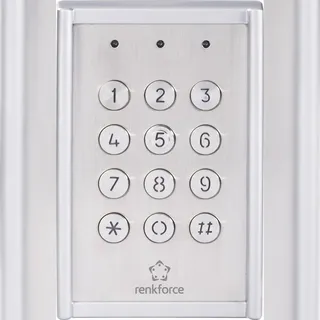 Renkforce 751624 Codeschloss Aufputz IP65 mit beleuchteter Tastatur