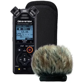 OM System LS-P5 Wind Protection Kit inkl. Windshield & Softcase