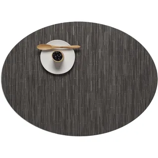 Chilewich Tischset Bamboo Oval Grey Flannel