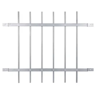GAH Alberts Fenstergitter Friedberg verzinkt 940 x 740 mm