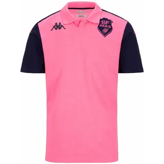 Kappa ABIANGY 8 SFP Polo | PINK Fandango/Blue Marine | Größe S