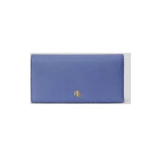 Portemonnaie aus echtem Leder, Blau, 1