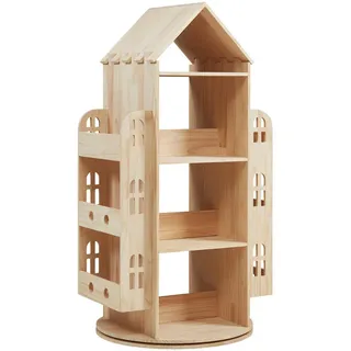 [en.casa] Kinderregal Sanköre 122 x 64 x 43 cm Kiefernholz natur beige