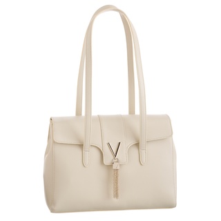 Umhängetasche VALENTINO BAGS "DIVINA" Gr. B/H: 23 cm x 15 cm, beige (ecru) Damen Taschen Handtaschen