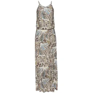 LASCANA Maxikleid Blau/Mehrfarbig 34