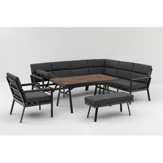 Gardissimo Nara XL Oak Loungeset grau