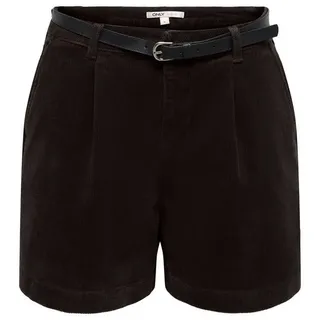 ONLY Shorts ONLZEVA HW BELT CORD SHORTS CC PNT Baumwollmischung, Cord, regular fit, high waist braun S (36)