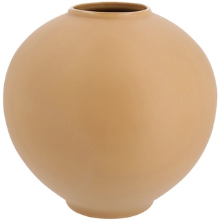 Vase  Mara , orange , Steinzeug , Maße (cm): H: 16,5  Ø: 17.5