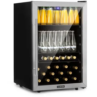 Klarstein Beersafe 5XL Getränkekühlschrank (148 l, 840 mm hoch, Onyx)